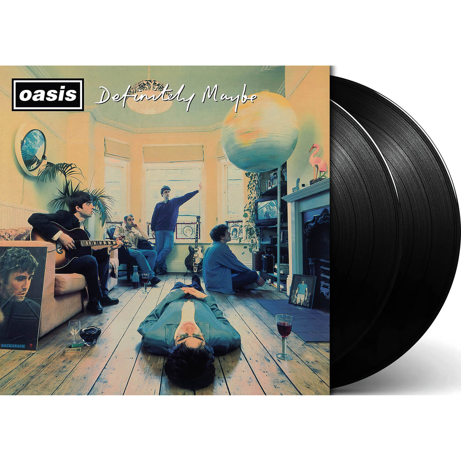 oasis, definitely maybe, packshot, album cover, album art, cover, cover art, vinyl,