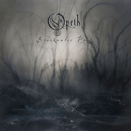 Opeth - Blackwater Park album cover, 2 LP white & black marble vinyl, 20th Anniversary edition – find it at ToucanRecords.com