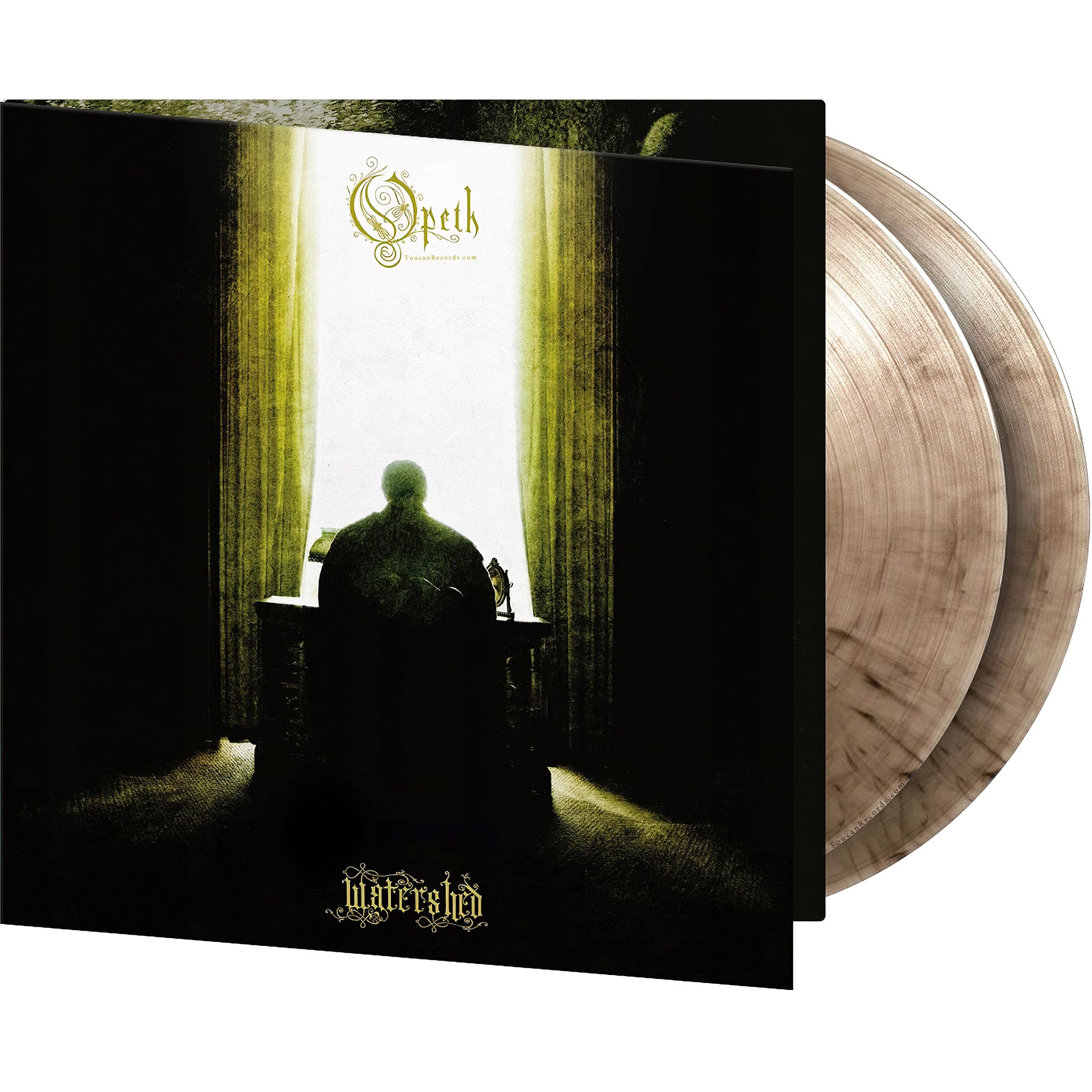Opeth Watershed packshot at ToucanRecords.com for the Music On Vinyl gatefold edition with booklet and poster.