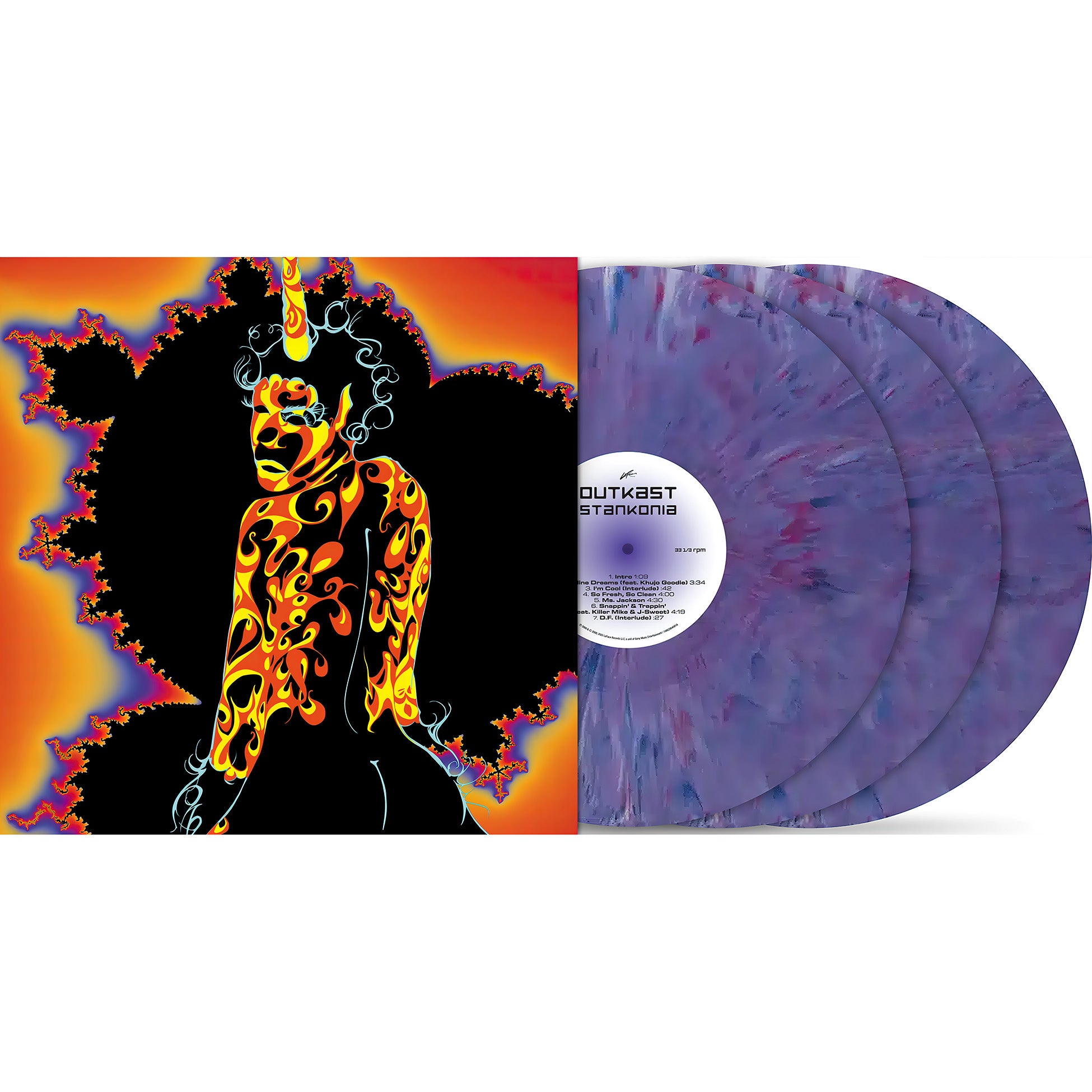 OutKast - Stankonia vinyl packshot, 25th Anniversary Collector's Edition with gatefold jacket, Southern hip-hop masterpiece