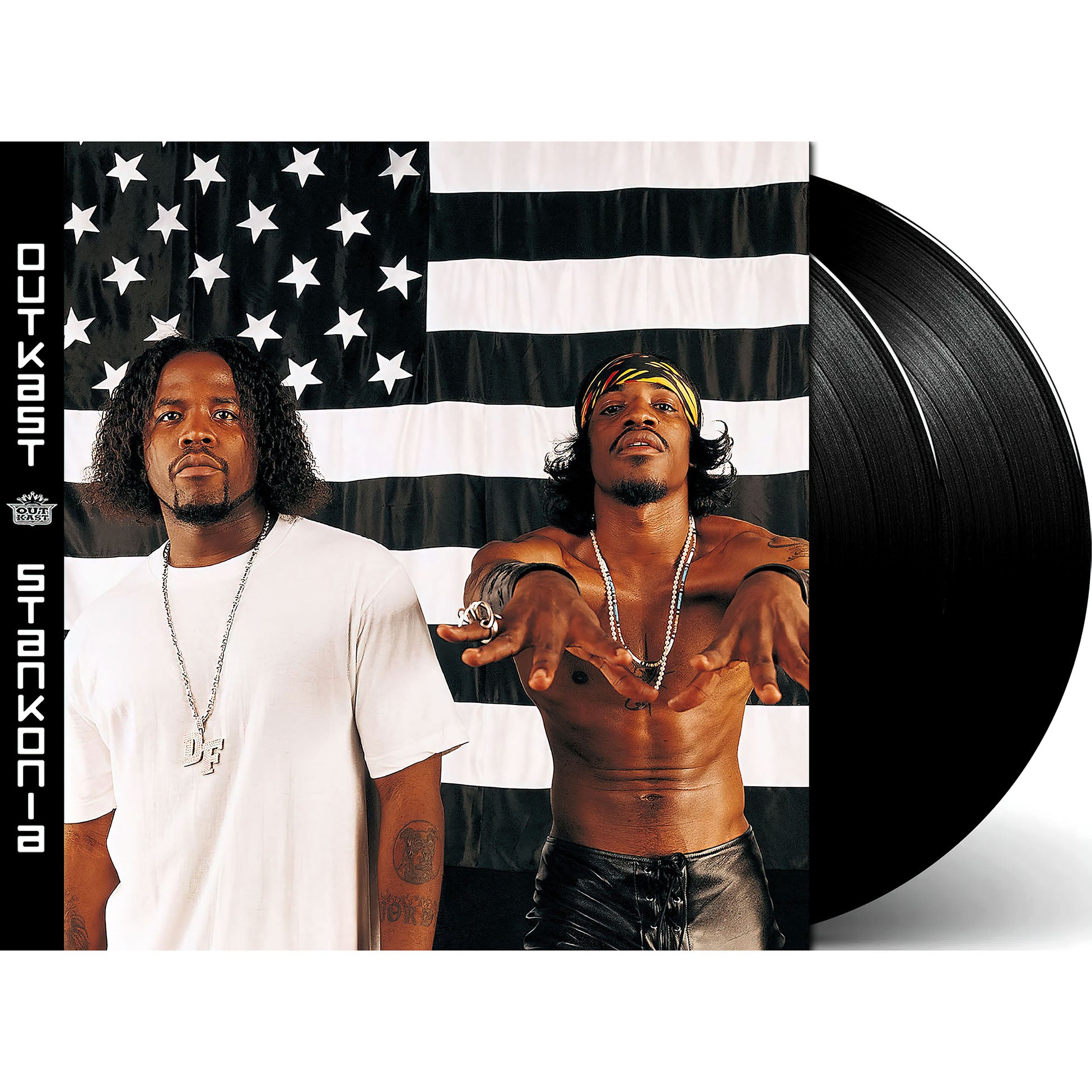 OutKast - Stankonia packshot, 180-gram black vinyl double LP pressing, Southern hip hop classic