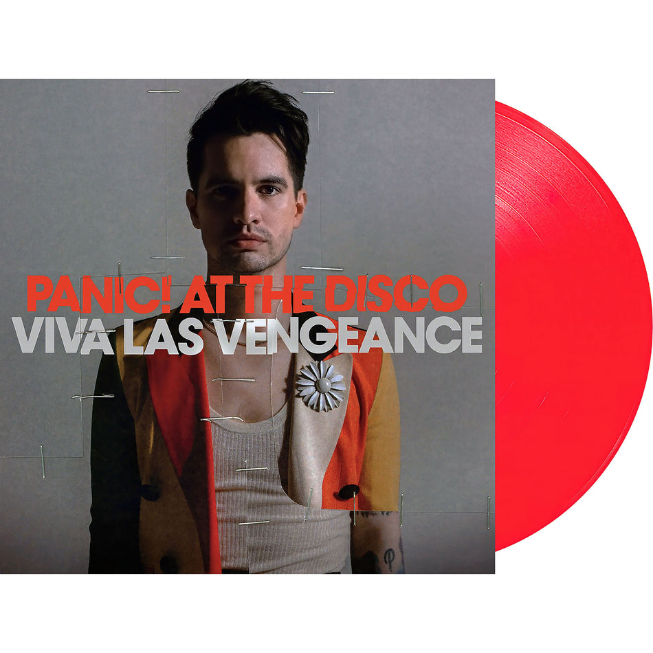 Panic At The Disco, Viva Las Vengeance, Indie Exclusive, Neon Coral, Colored Vinyl, cover, album, vinyl, packshot