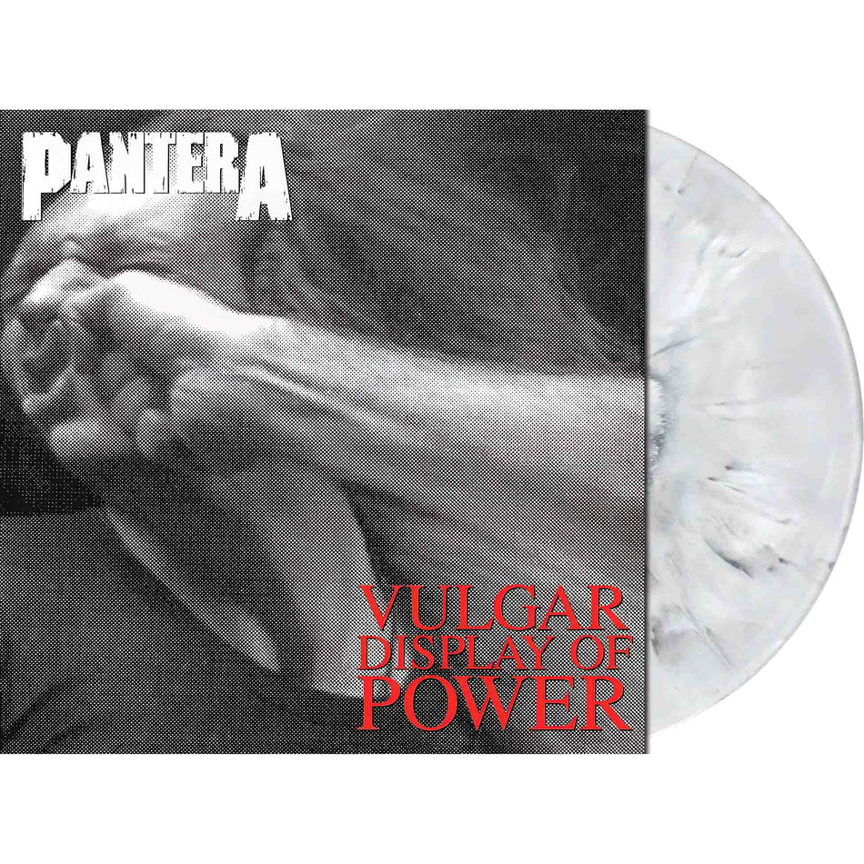 Pantera – Vulgar Display Of Power packshot, limited edition marbled vinyl pressing, ’90s metal powerhouse — part of the curated selection at ToucanRecords.com