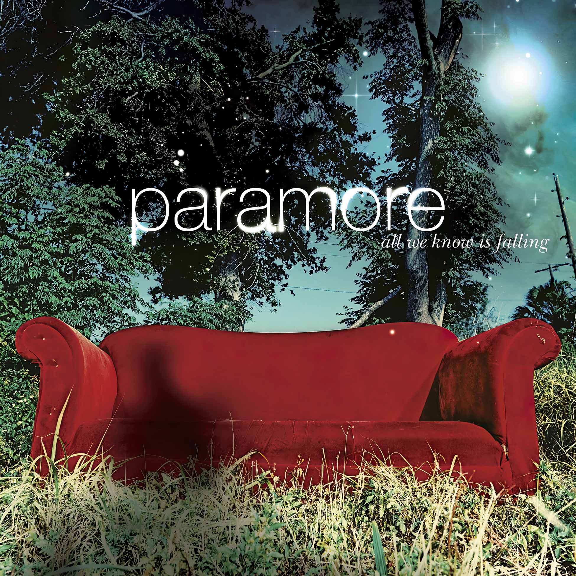 Paramore, All We Know Is Falling, Silver Vinyl, Colored Vinyl, cover, album, album art, vinyl