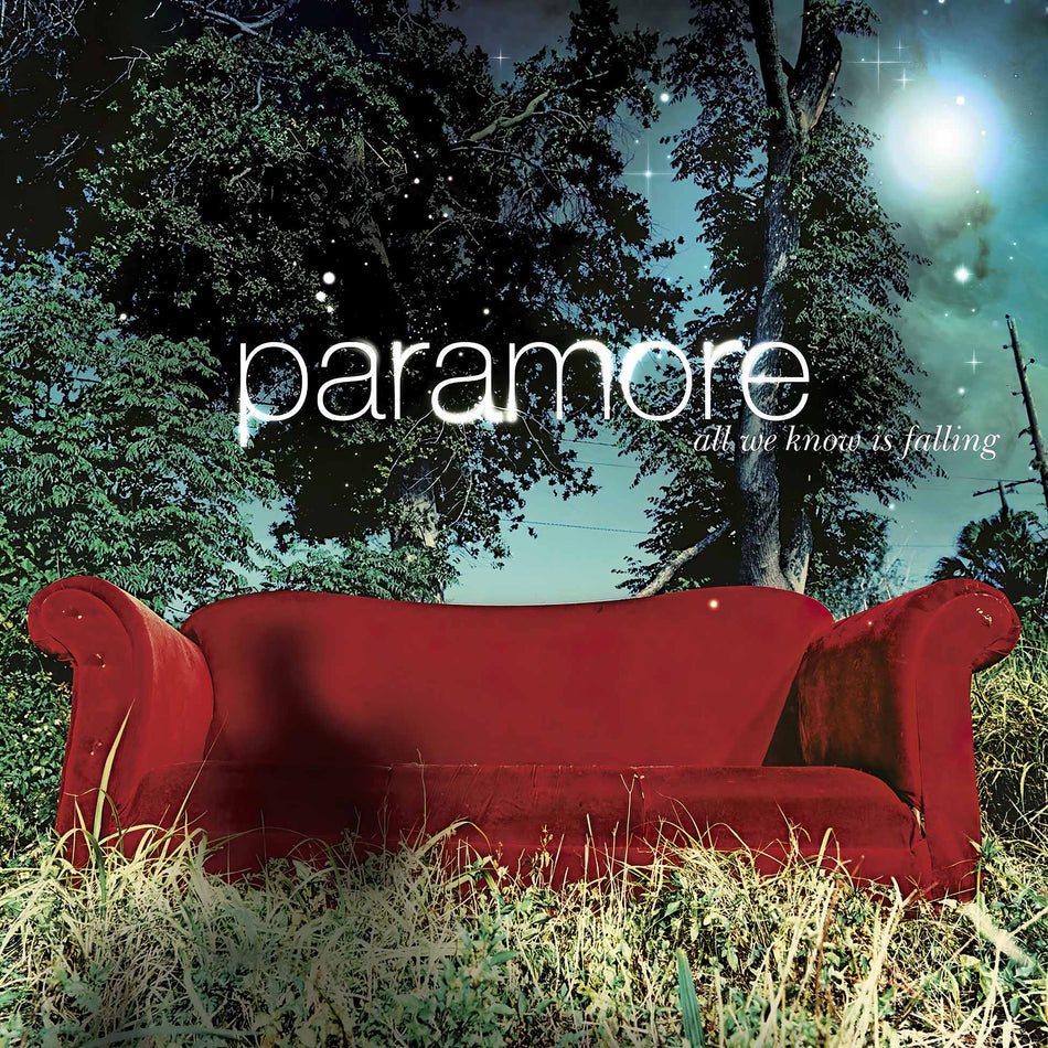 Paramore, All We Know Is Falling, Silver Vinyl, Colored Vinyl, cover, album, album art, vinyl