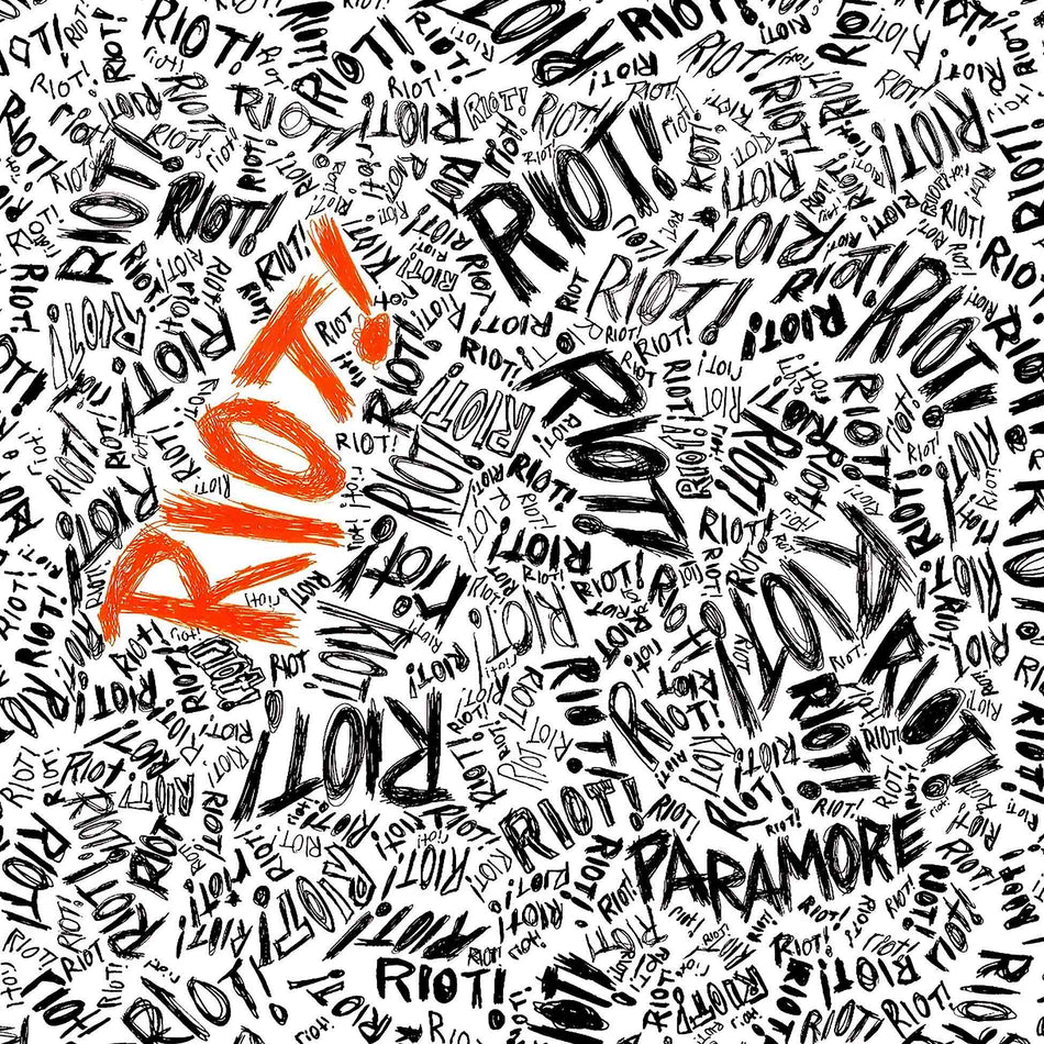 Paramore, Riot, Silver Vinyl, Colored Vinyl, cover, album, album art, vinyl