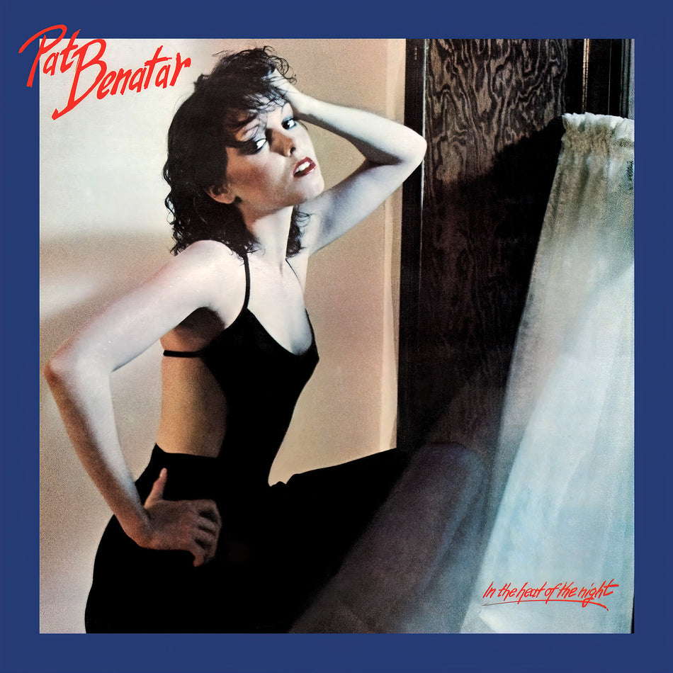 pat benatar, in the heat of the night, album art, album cover, cover, vinyl cover art,