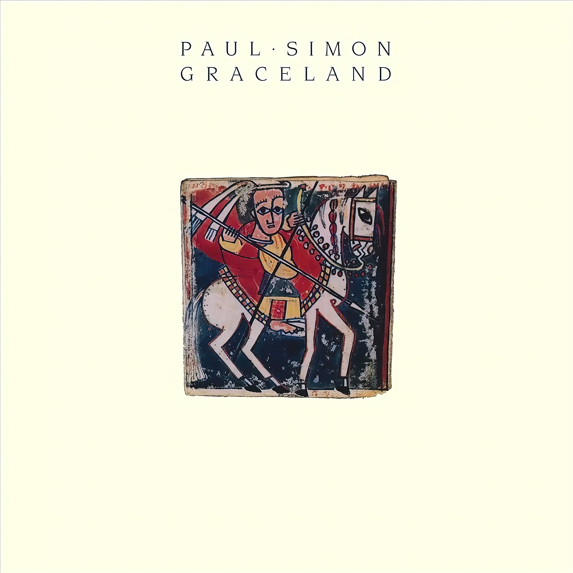 Paul Simon - Graceland album cover, 180g black vinyl, 25th Anniversary edition – featured at ToucanRecords.com