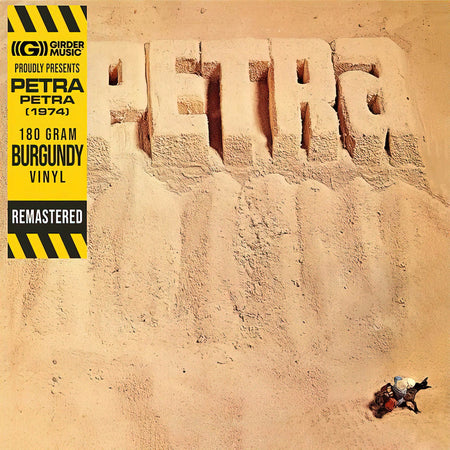 Petra self-titled debut album cover artwork, limited edition Christian rock vinyl pressing
