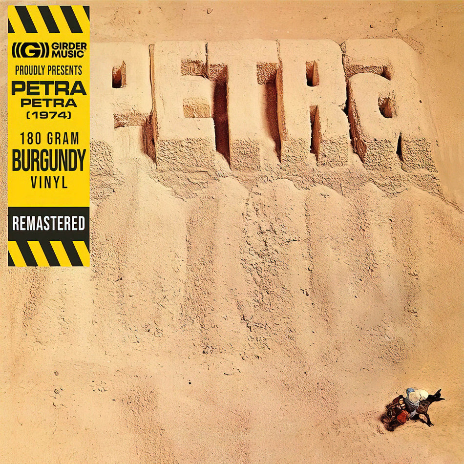 Petra self-titled debut album cover artwork, limited edition Christian rock vinyl pressing