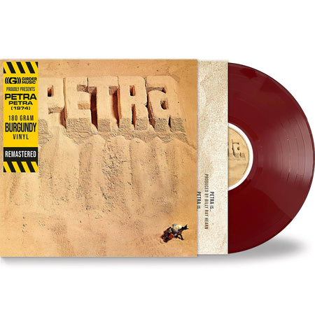 Petra - Petra self titled album packshot, limited edition, burgundy colored 180g pressing, 1970s Christian rock