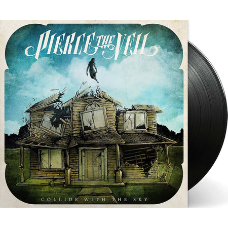 pierce the veil, collide with the sky, packshot, album cover, vinyl, album art, cover, album art, black vinyl,