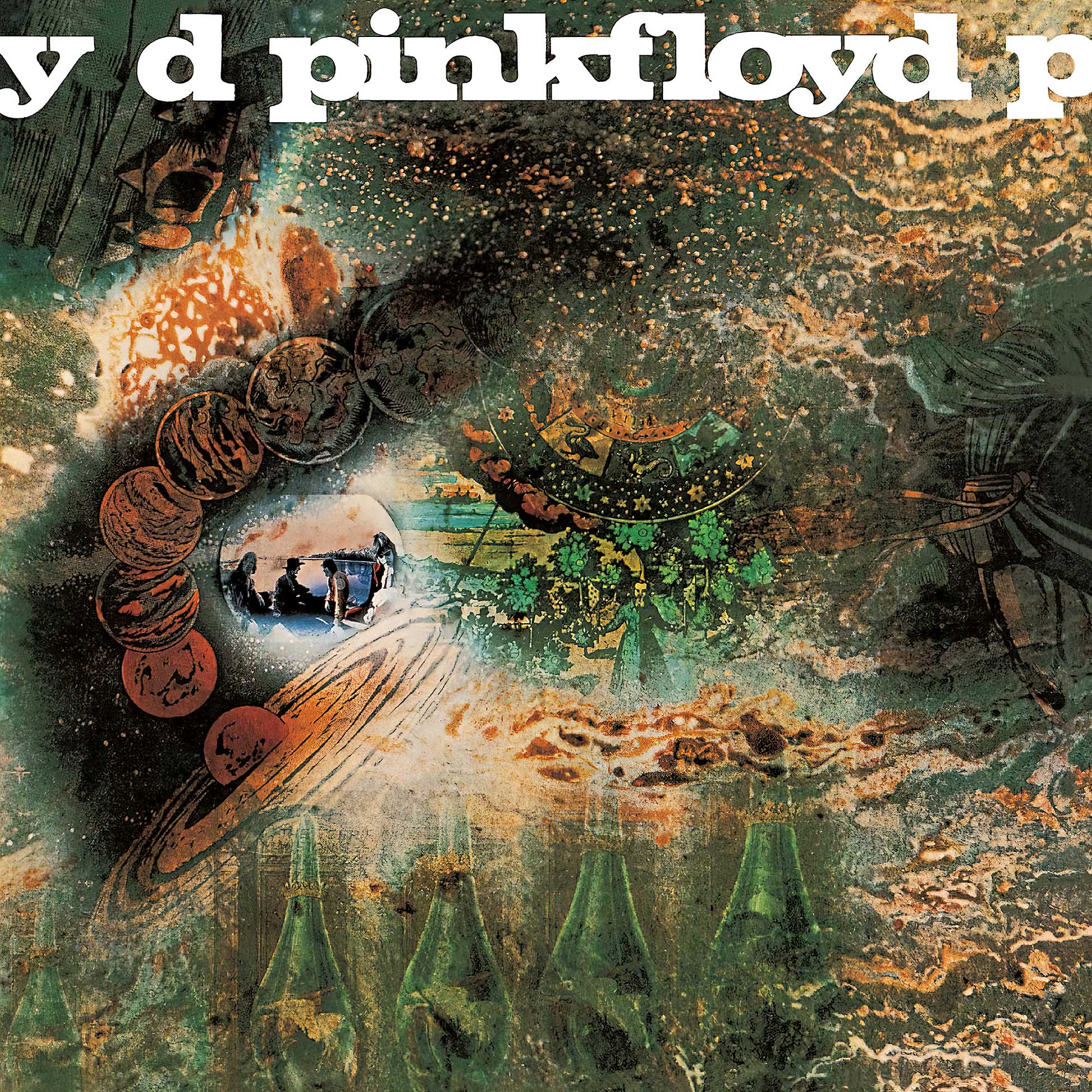 Pink Floyd - A Saucerful Of Secrets album cover, 180g black vinyl remaster