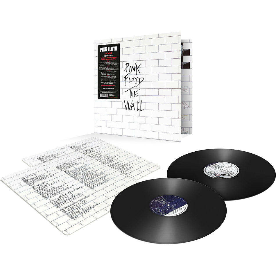pink floyd, the wall, packshot, concept album, album art, album cover, cover, cover art, vinyl,