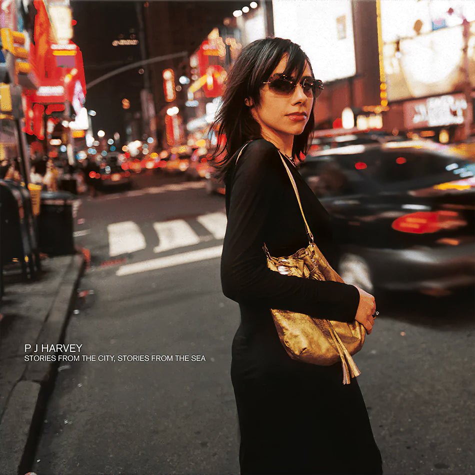 PJ Harvey - Stories From The City, Stories From The Sea album cover, black vinyl LP edition, Mercury Prize winner