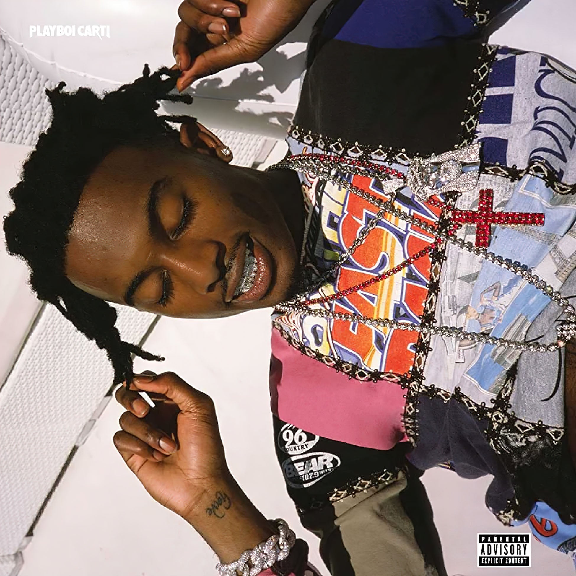 Playboi Carti - Playboi Carti album cover, black vinyl edition, Atlanta rap, trap & hip-hop