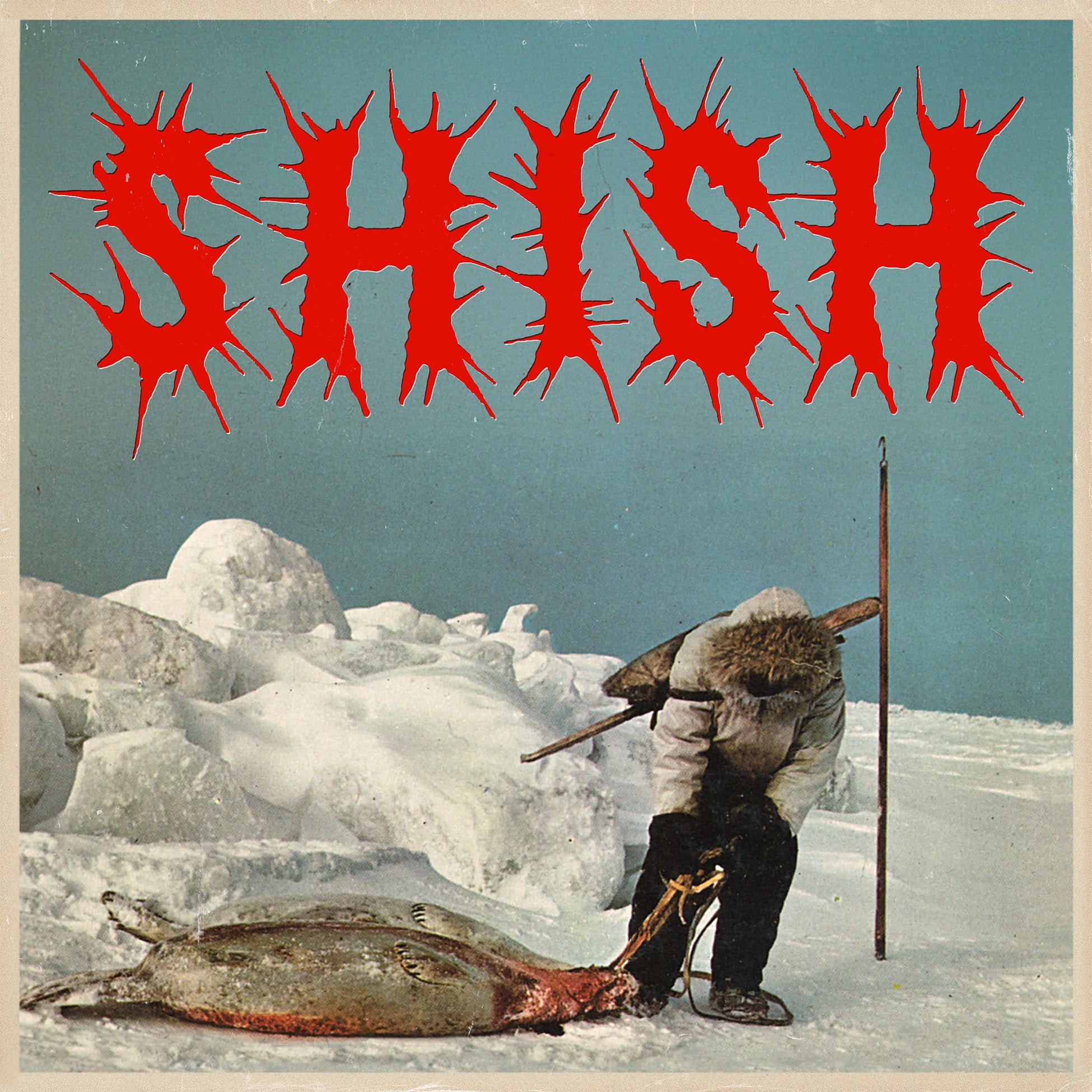 Portugal. The Man - SHISH album cover, red eco vinyl LP, gatefold special edition from ToucanRecords.com