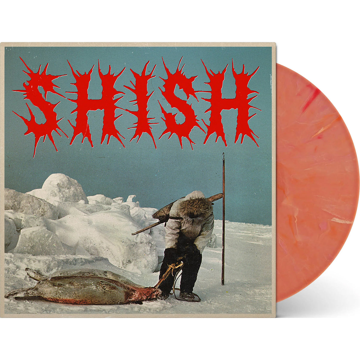 Portugal. The Man - SHISH packshot, red eco vinyl with gatefold jacket, psychedelic indie rock from ToucanRecords.com