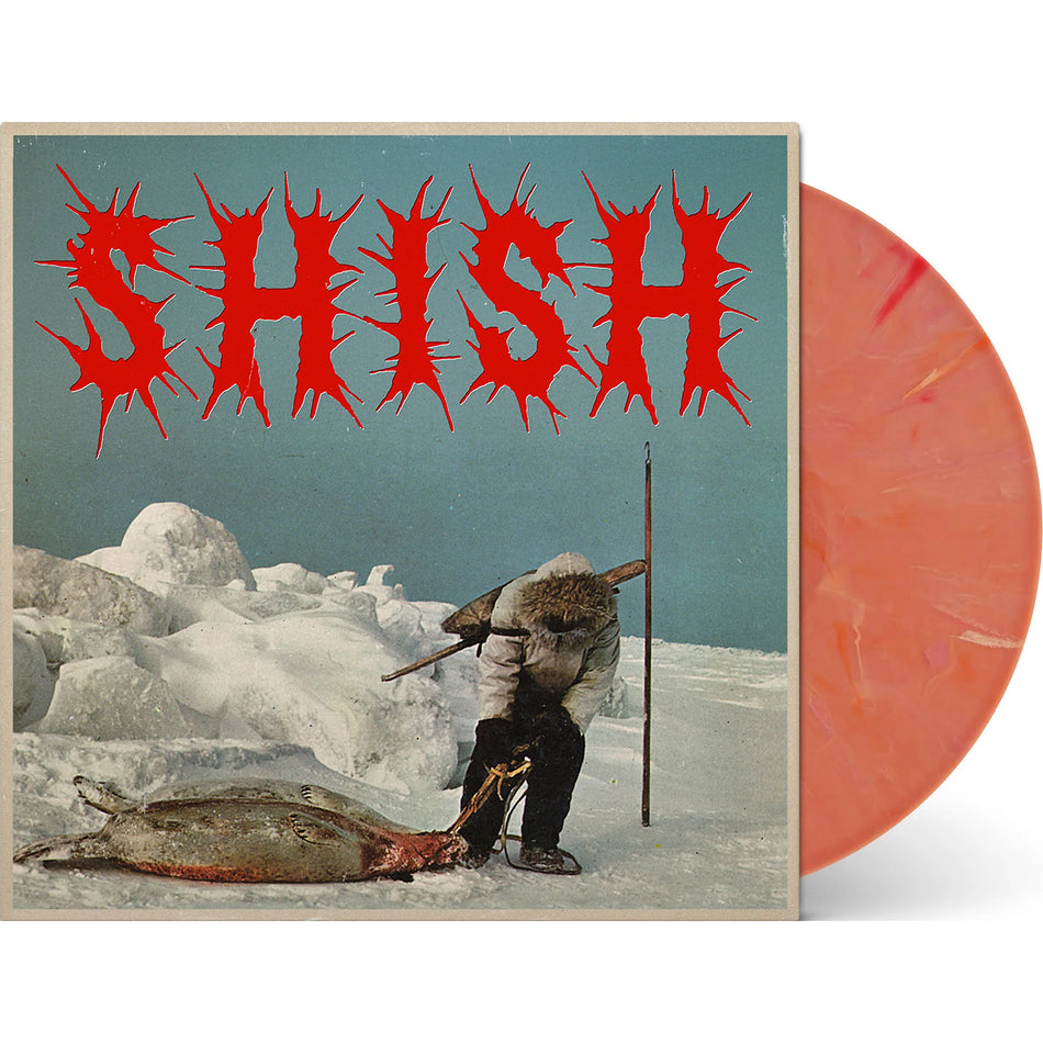 Portugal. The Man - SHISH packshot, red eco vinyl with gatefold jacket, psychedelic indie rock from ToucanRecords.com