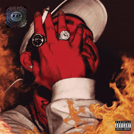 Post Malone August 26 album cover art for Spring Leaf Green vinyl LP, Indie Exclusive 10th Anniversary featuring the song, 'Money Made Me Do It' at ToucanRecords.com