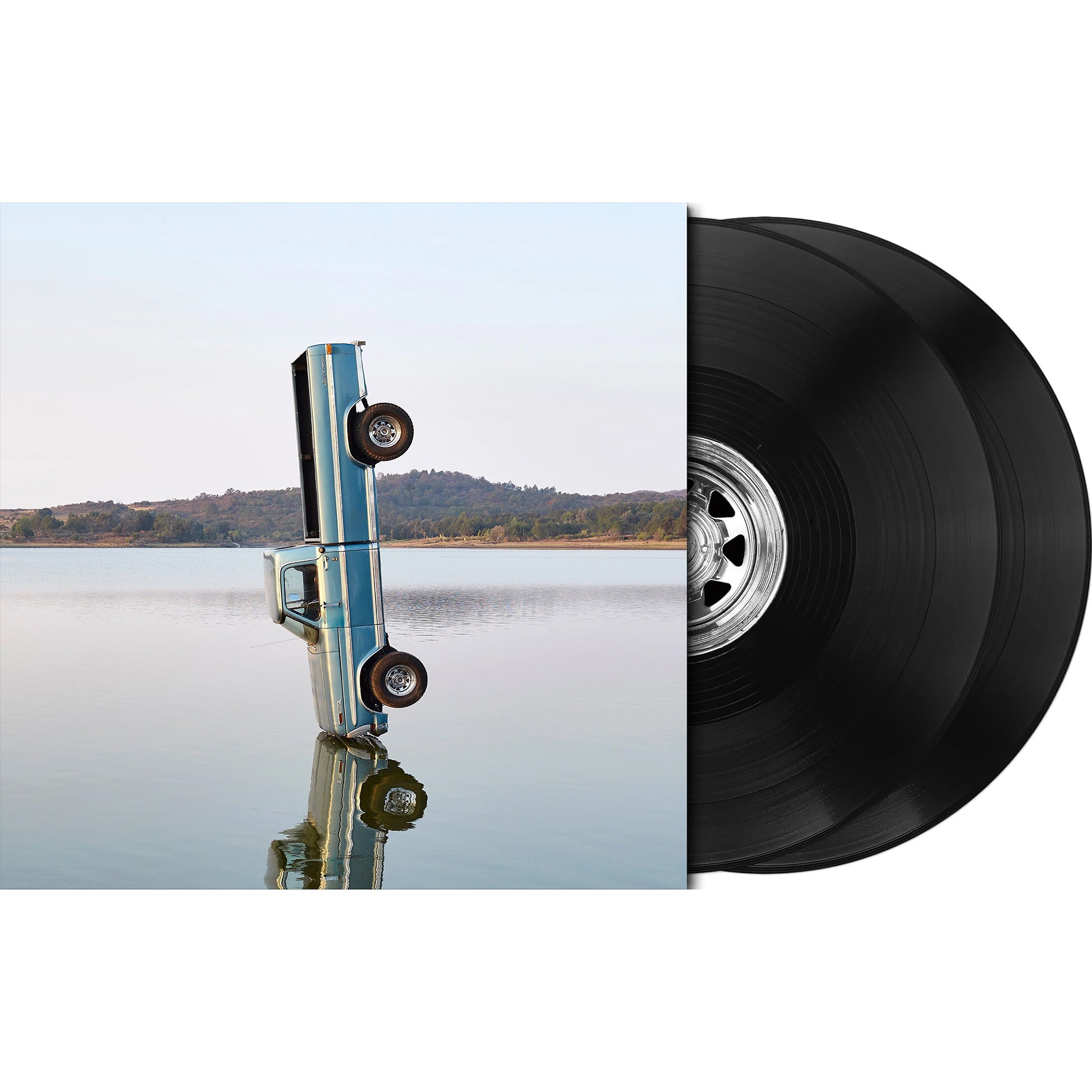 Post Malone F-1 Trillion packshot, double vinyl gatefold, Mercury Records country release with Tim McGraw, Luke Combs and Chris Stapleton