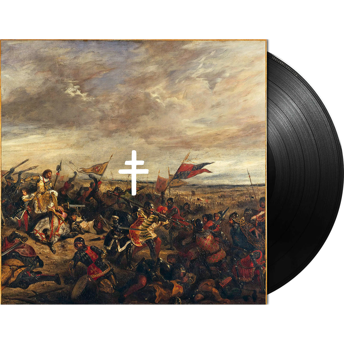 President - Blood Of Your Empire packshot for black vinyl LP with metalcore and electronic rock, available at ToucanRecords.com