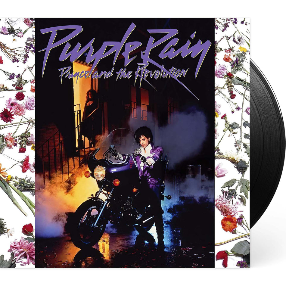 prince, the revolution, album cover, over art, packshot, vinyl, soundtrack, Purple Rain, When Doves Cry, Let's Go Crazy,