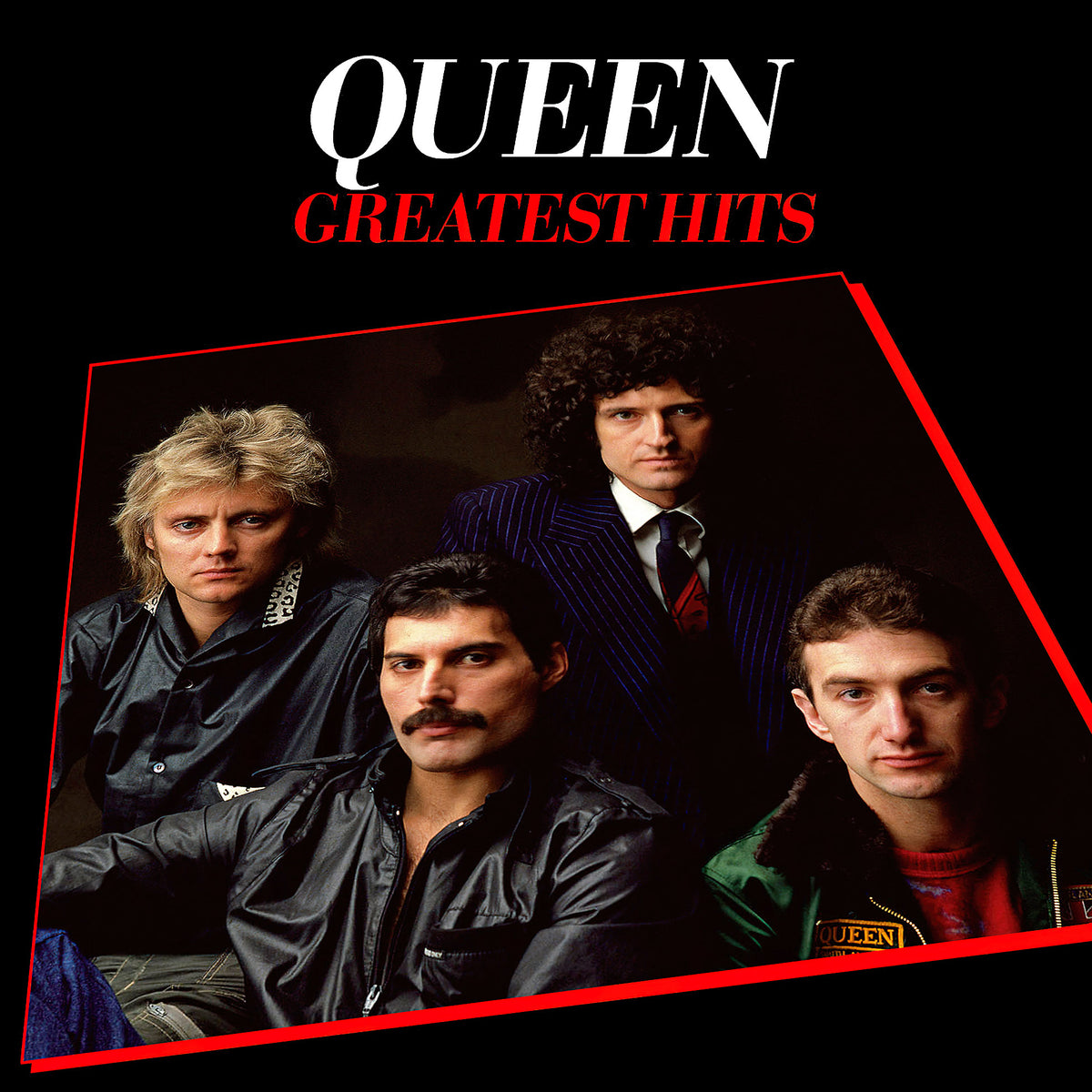 Queen, Greatest Hits, 2 LP, 17 Song UK Edition, uk, cover, album, album art, vinyl, another one bites the dust,