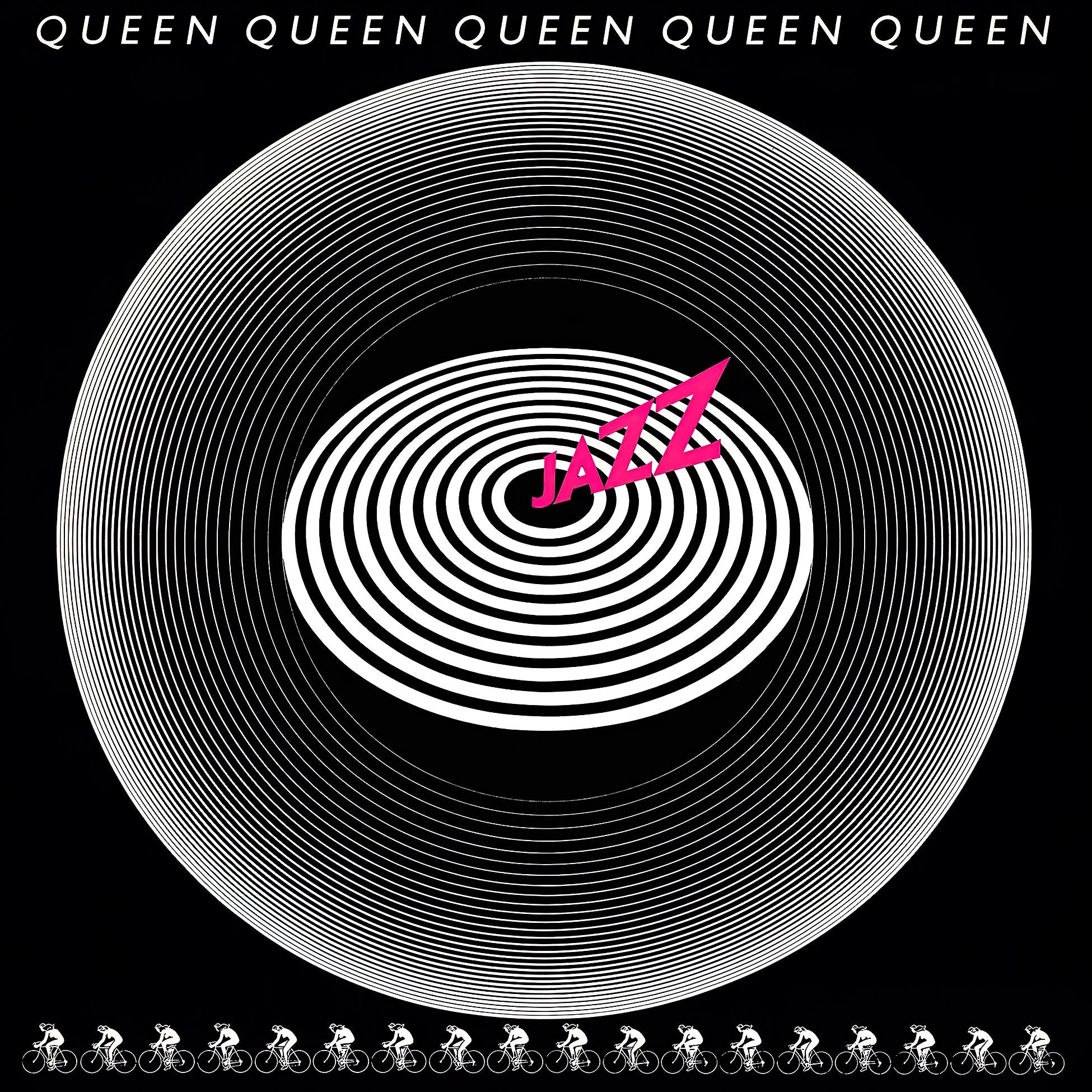 Queen - Jazz, embossed album cover, 180g black vinyl, half-speed mastered LP, gatefold