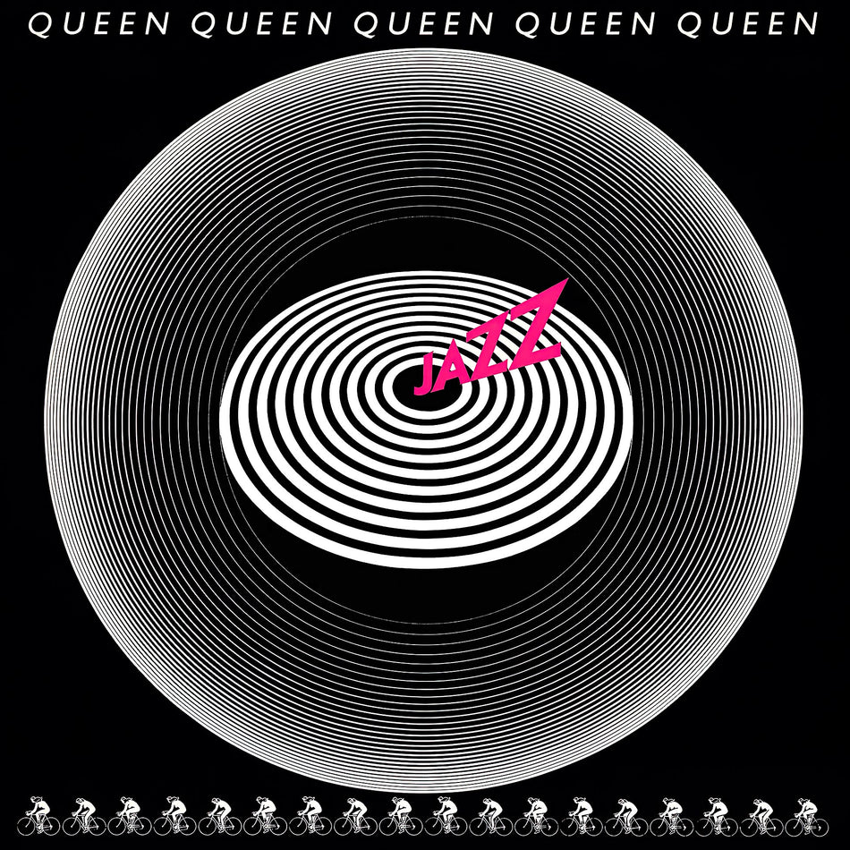 Queen - Jazz, embossed album cover, 180g black vinyl, half-speed mastered LP, gatefold