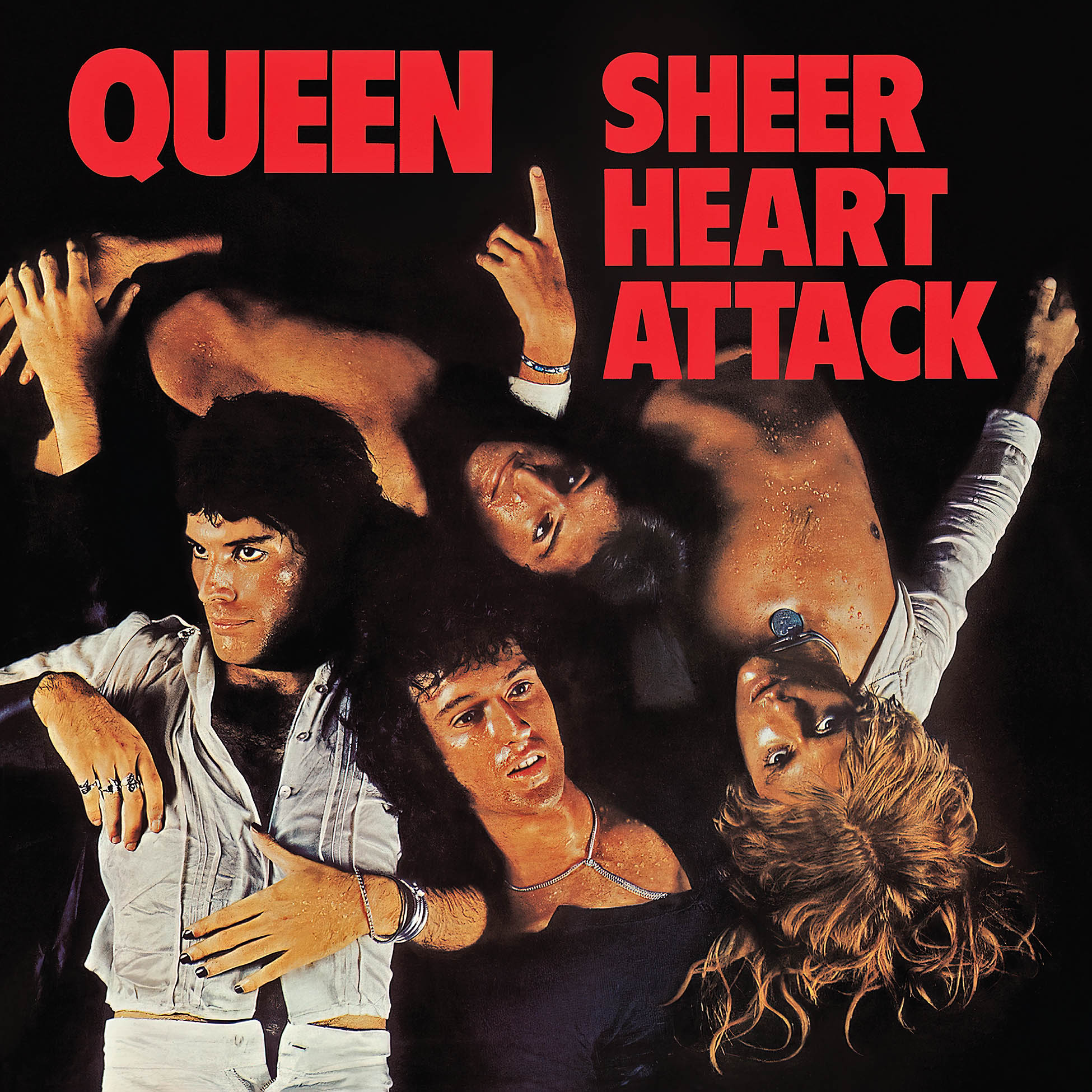 Queen, Sheer Heart Attack, cover, album, album art, vinyl, killer queen, brihton rock,