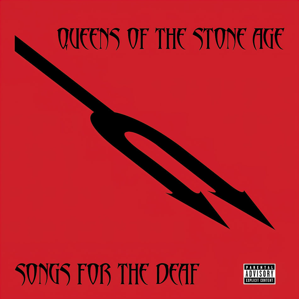 queens of the stone age, songs for the deaf, album cover, album art, cover, cover art, vinyl,