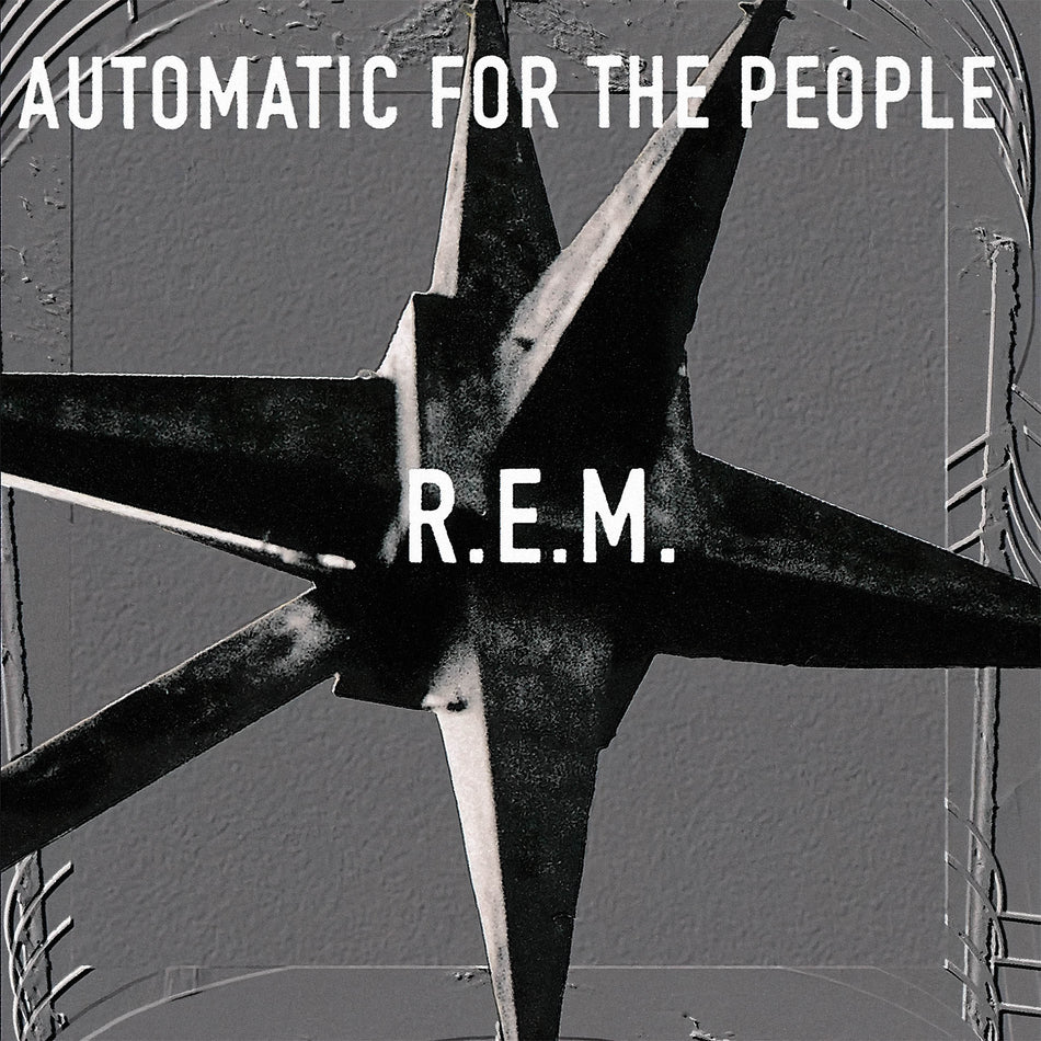 R.E.M. - Automatic for the People album cover art, alternative rock classic, 1992 album remaster, 25th anniversary