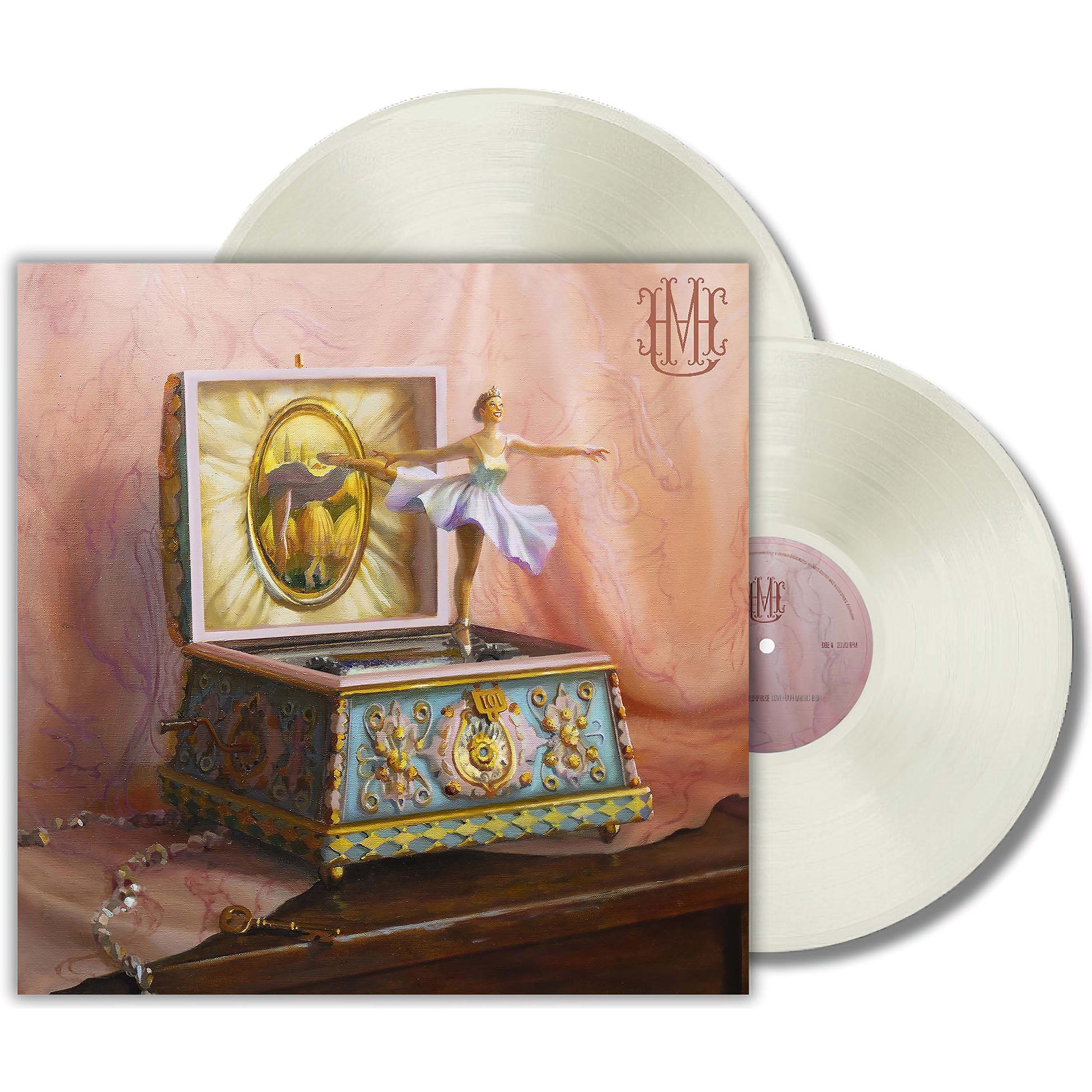 Rainbow Kitten Surprise, Love Hate Music Box, RKS, Indie Exclusive, 2 LP, Milky Clear, Vinyl, album art, cover, Album, vinyl, packshot
