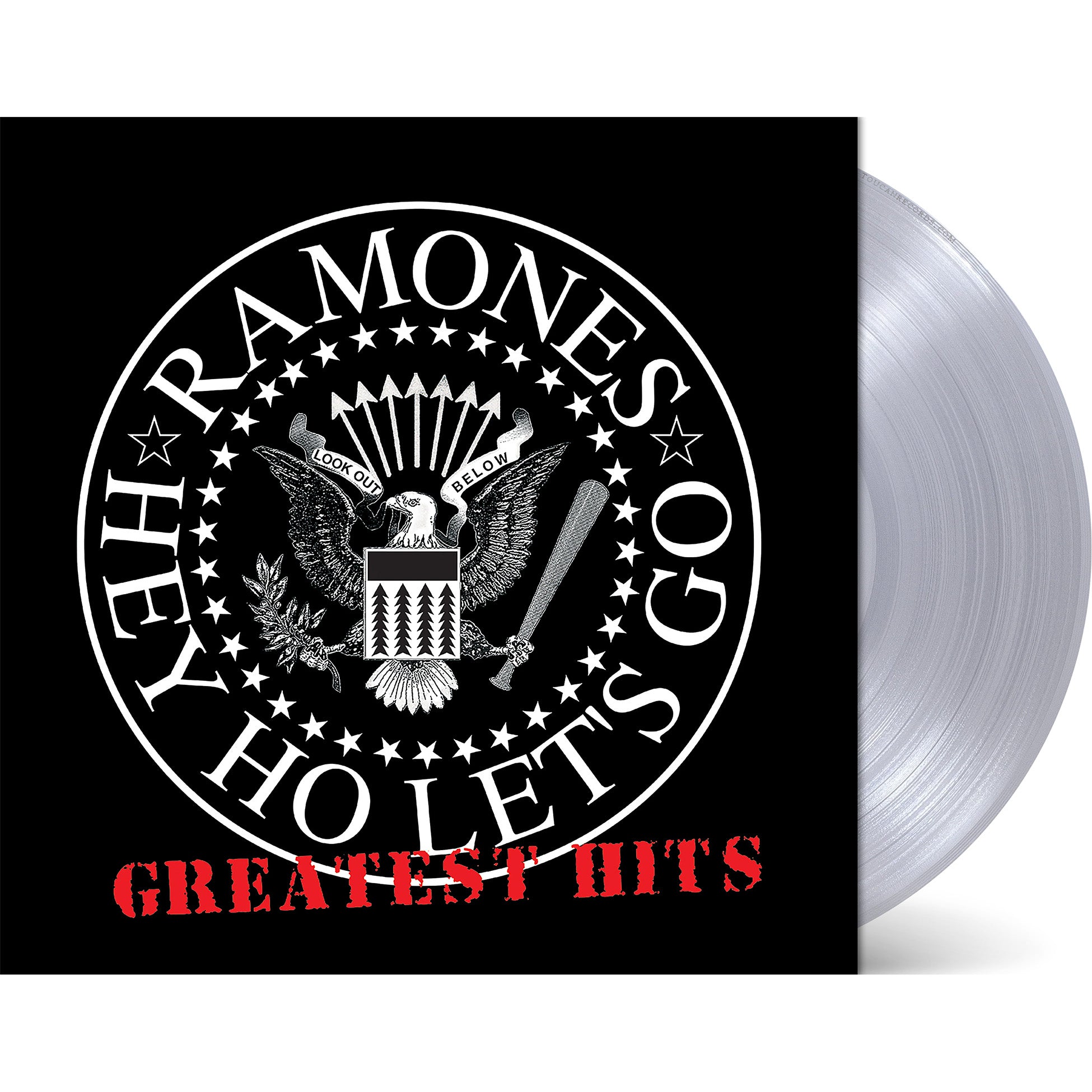 Ramones - Greatest Hits vinyl pressing packshot, SYEOR 2026 limited edition, garage punk LP