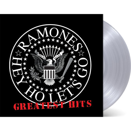 Ramones - Greatest Hits vinyl pressing packshot, SYEOR 2026 limited edition, garage punk LP