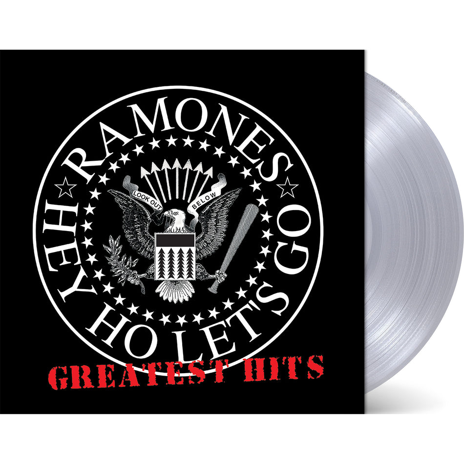 Ramones - Greatest Hits vinyl pressing packshot, SYEOR 2026 limited edition, garage punk LP