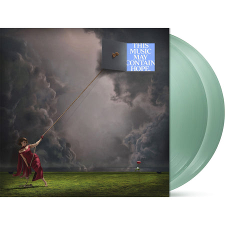 RAYE This Music May Contain Hope packshot ToucanRecords.com Coke Bottle Green vinyl LP die-cut gatefold jacket