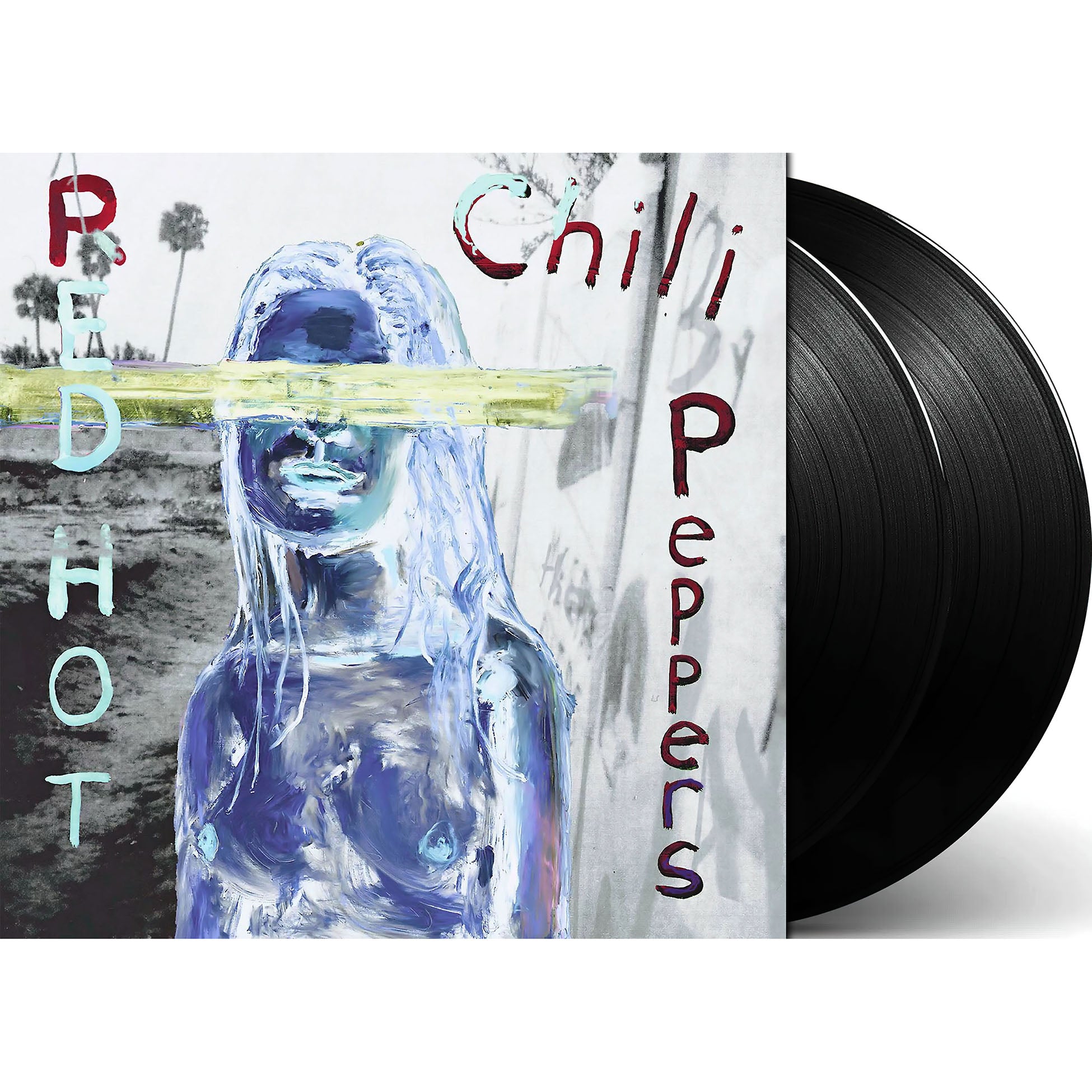 Red Hot Chili Peppers - By The Way packshot, black vinyl pressing, funk-rock album  at ToucanRecords.com
