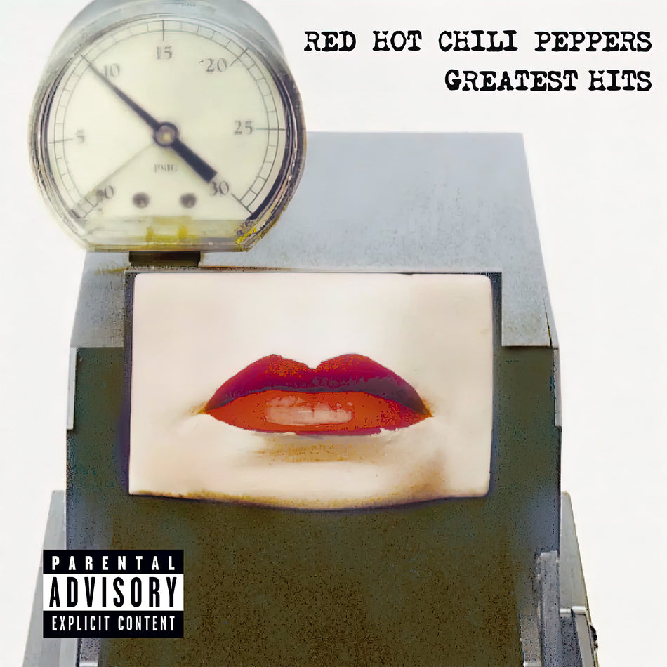 Red Hot Chili Peppers - Greatest Hits album cover, 2LP black vinyl gatefold edition, funk rock compilation