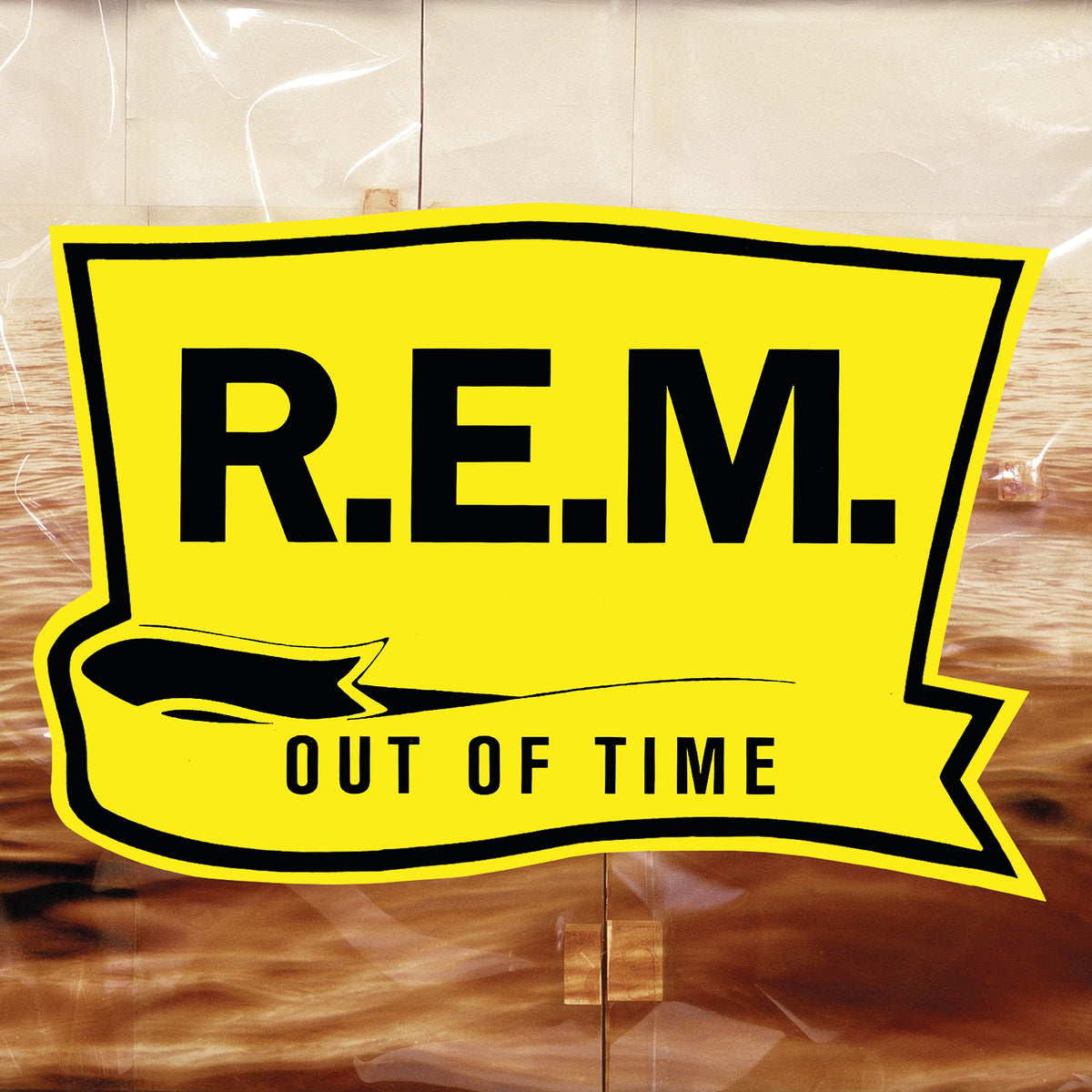 R.E.M. - Out of Time album cover, 180g black vinyl LP, 25th anniversary edition
