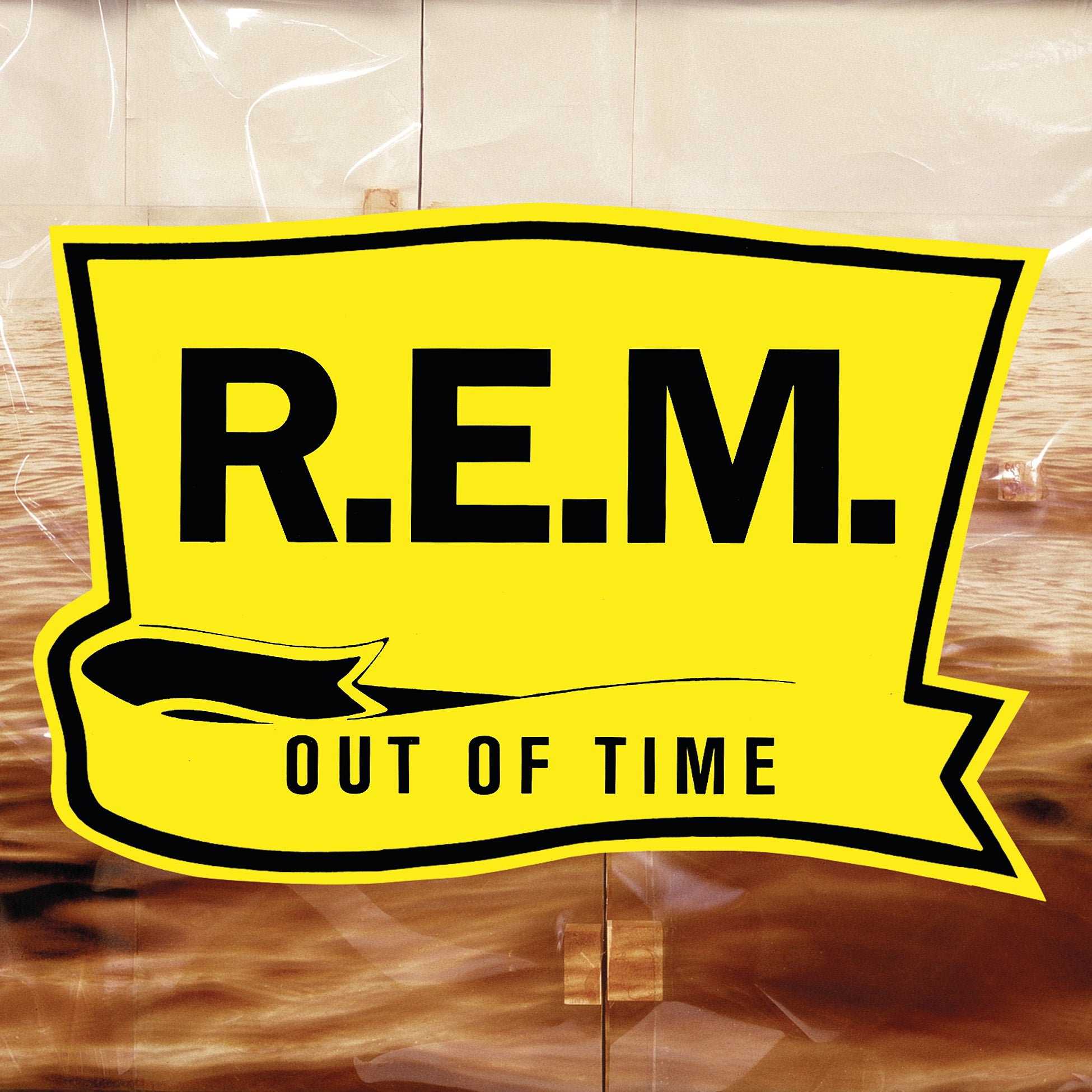 R.E.M. - Out of Time album cover, 180g black vinyl LP, 25th anniversary edition