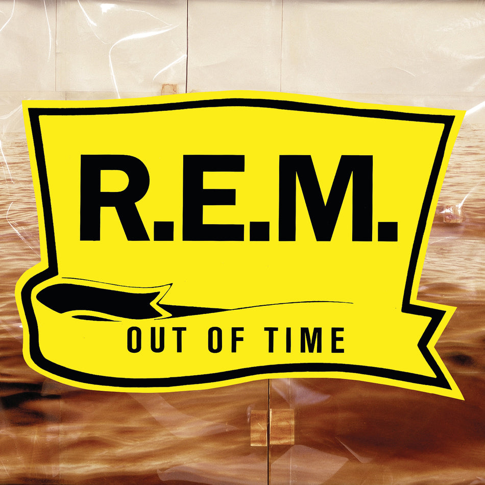 R.E.M. - Out of Time album cover, 180g black vinyl LP, 25th anniversary edition