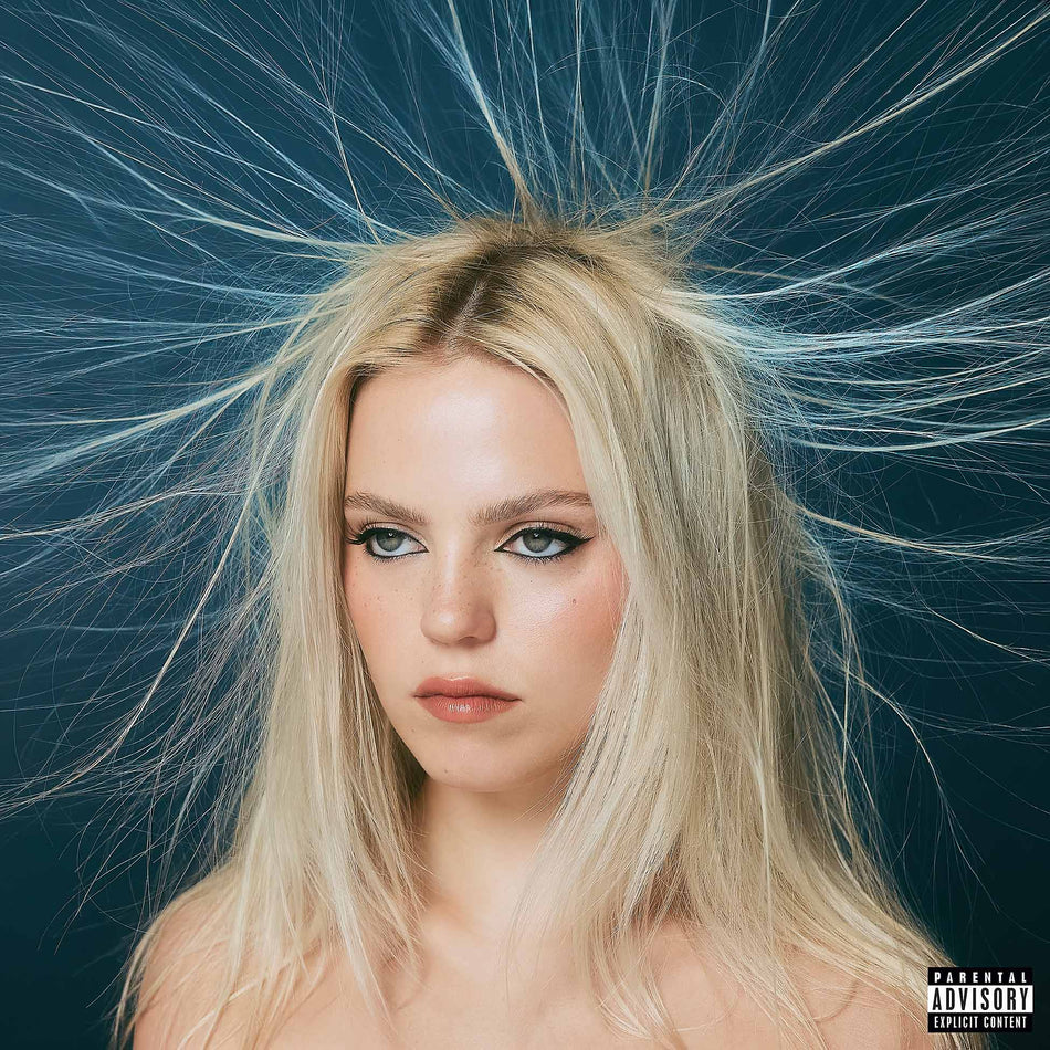 Renee Rapp, Snow Angel, Black Ice, Colored Vinyl, cover, album, vinyl,