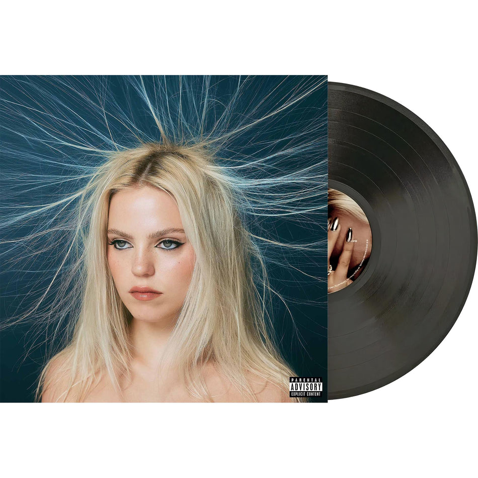 Renee Rapp, Snow Angel, Black Ice, Colored Vinyl, cover, album, vinyl, packshot