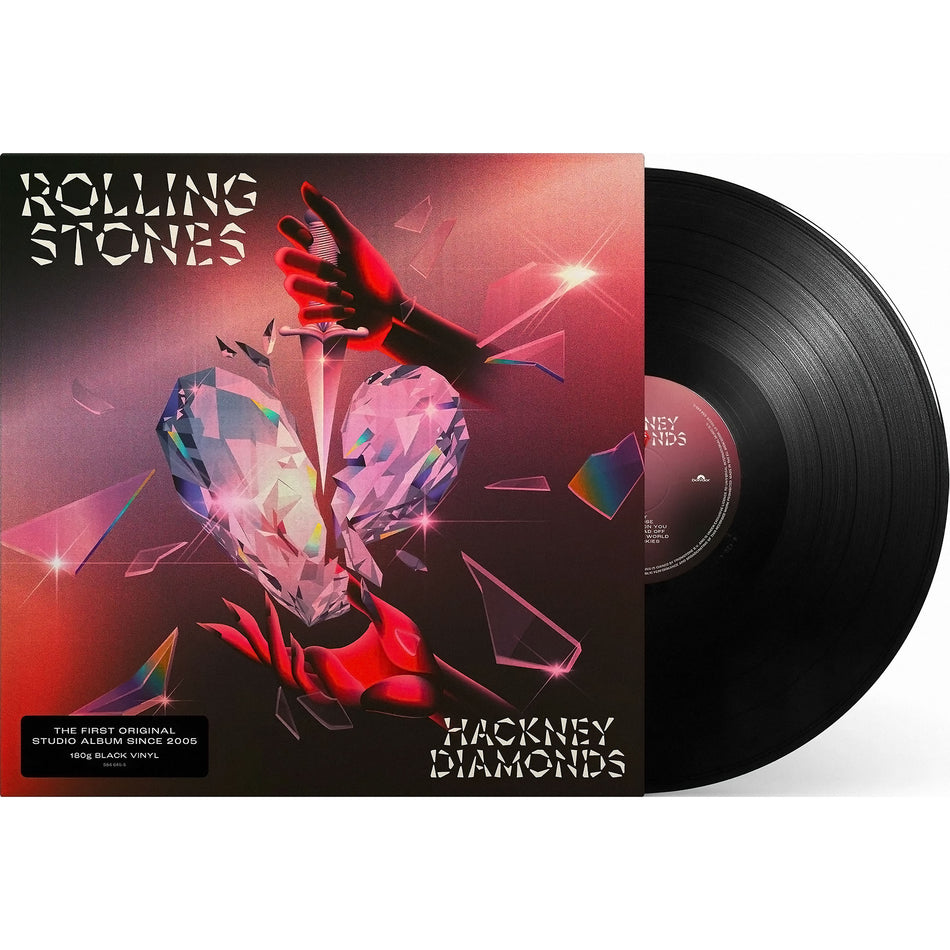 Rolling Stones, Hackney Diamonds, cover, packshot, vinyl