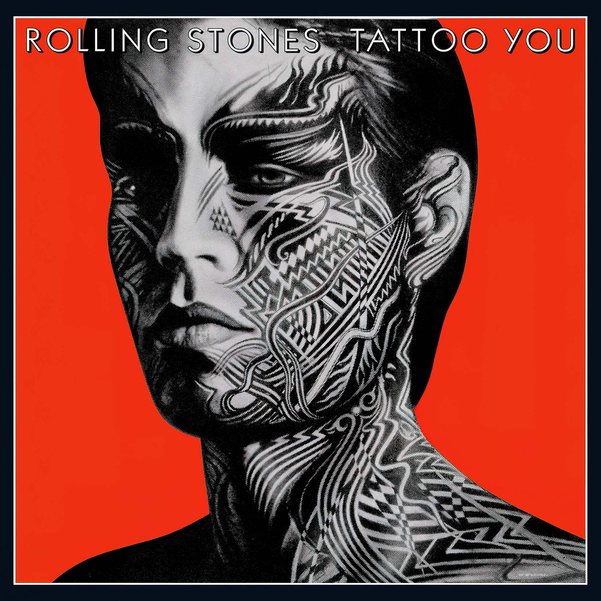 Rolling Stones, Tattoo You, 180g, 40th Anniversary, Black Vinyl, vinyl, cover art, cover, album,