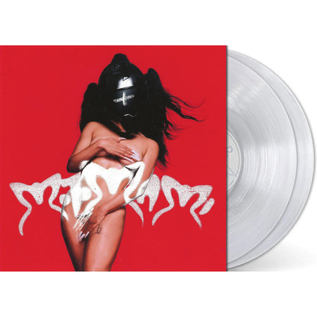 Rosalía - Motomami + packshot, clear vinyl deluxe double LP, modern Latin pop, red background