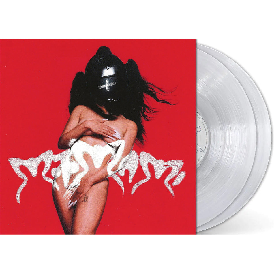 Rosalía - Motomami + packshot, clear vinyl deluxe double LP, modern Latin pop, red background