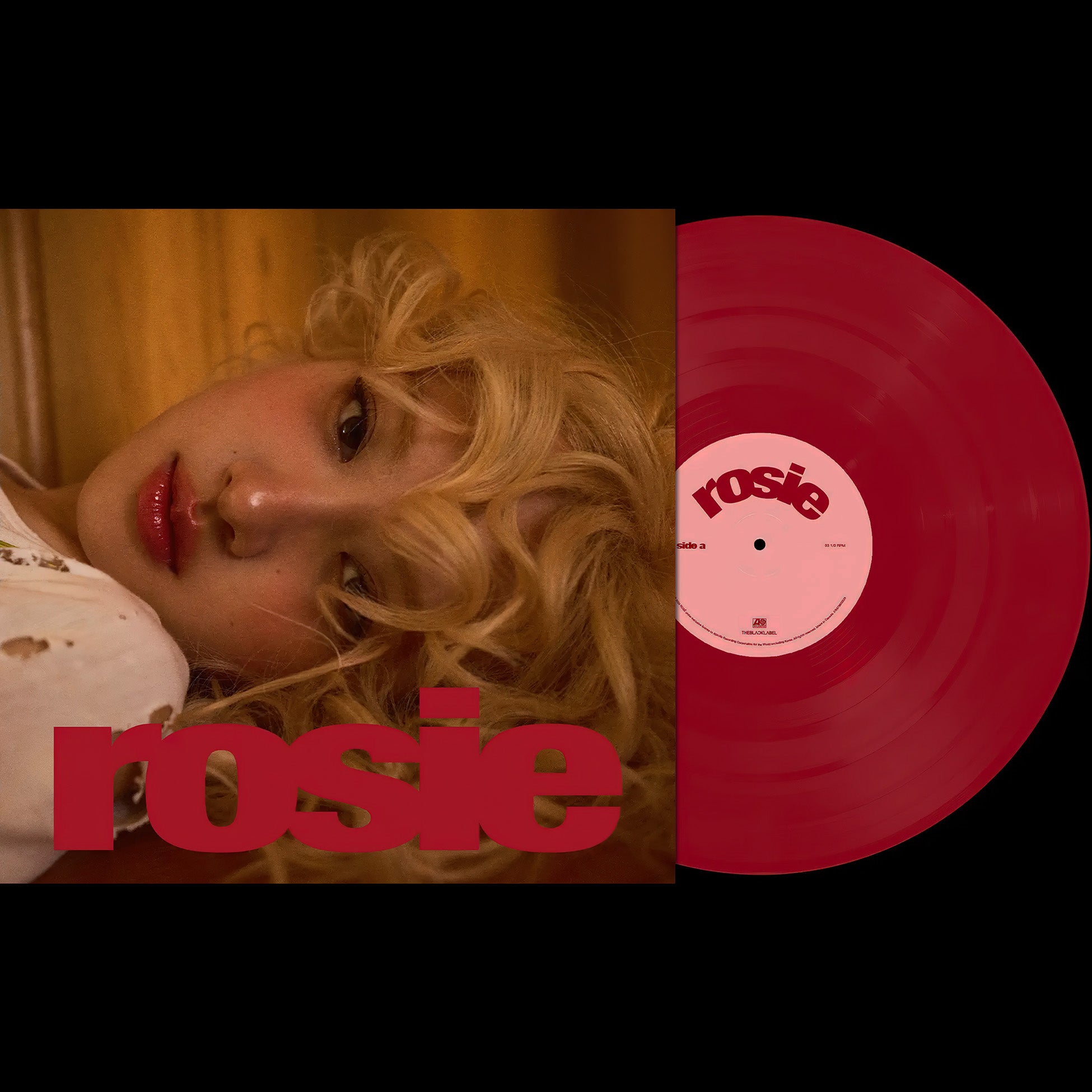 ROSÉ - rosie packshot, limited red vinyl with exclusive photocards, contemporary pop & K-pop
